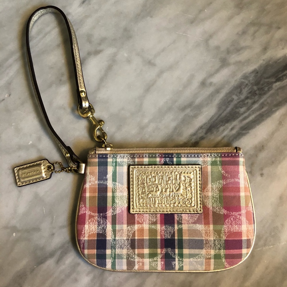 Authentic Coach wristlet